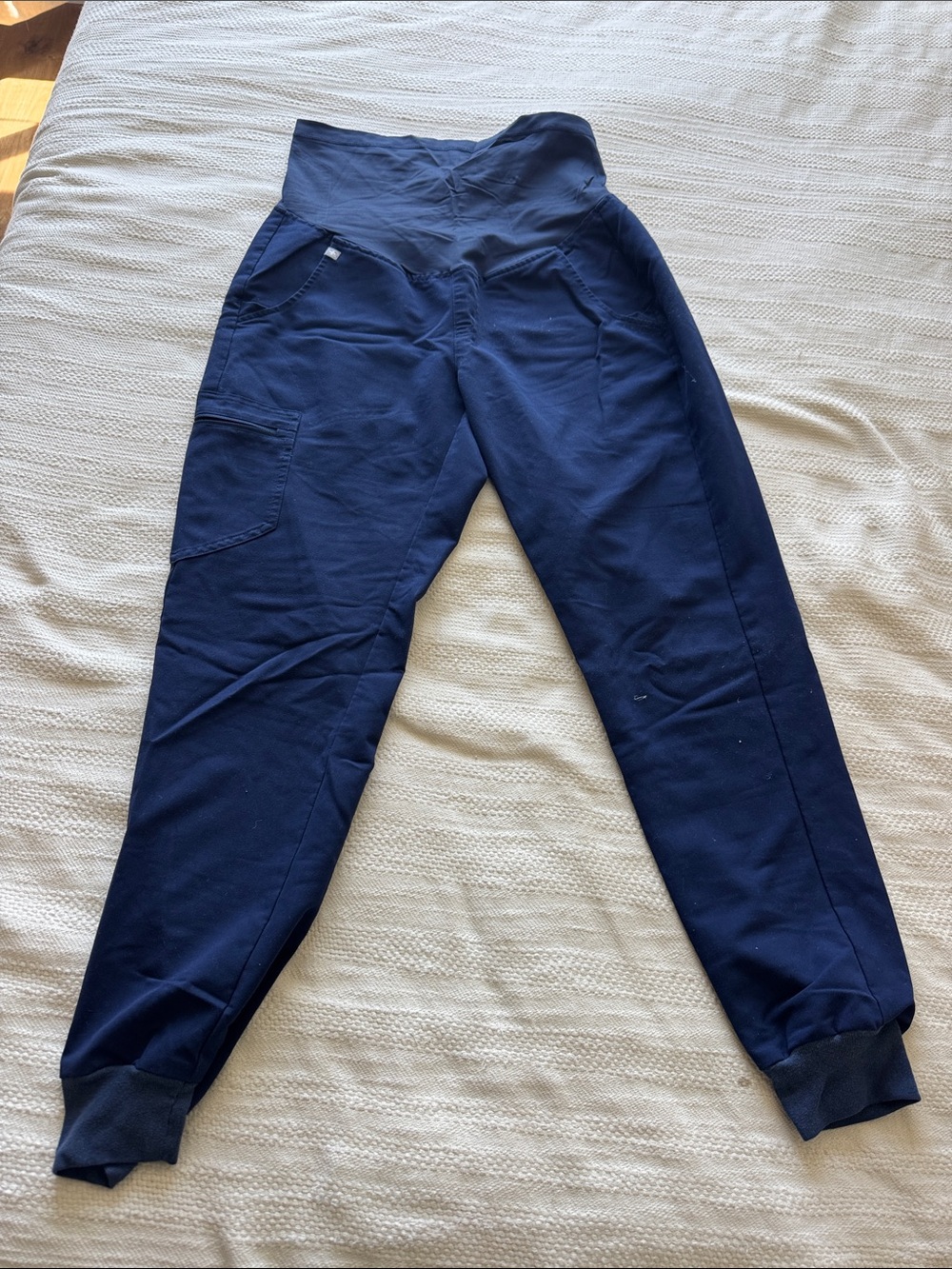 Figs Maternity Women's Navy Jogger Scrub Pants